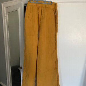 Odd Bird Kardes Loungewear Pants, Marigold (SZ M)